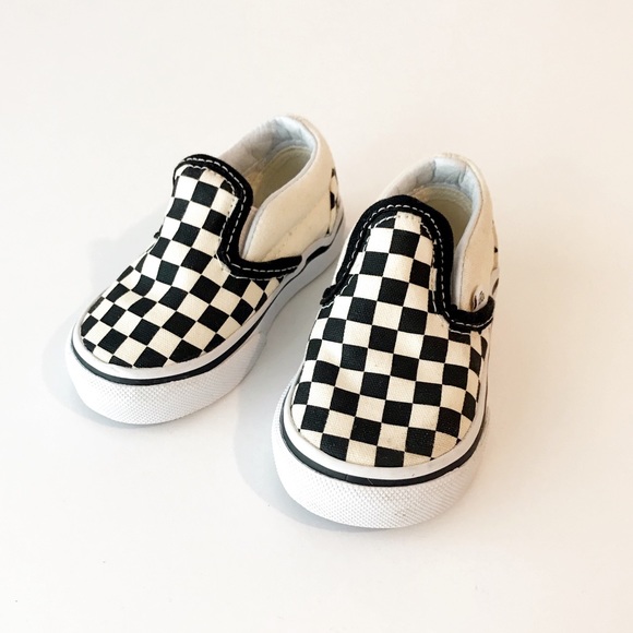 tiny checkered vans